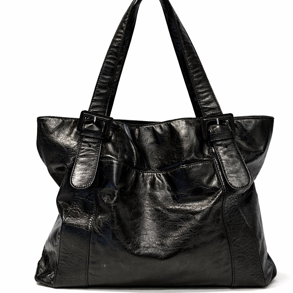 Hobo Black Leather Tote - Euc, Clean, Magnetic Pockets, Versatile,Timeless,Rich.